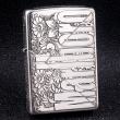 Bật Lửa Zippo Bạc Nguyên Khối Cao Cấp Khắc  Logo Marlboro Phiên Bản Amor