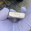 Bật Lửa Zippo Bạc Nguyên Khối Cao Cấp Khắc Mã Đáo Thành Công Bản Vỏ Mỏng