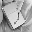 Bật Lửa Zippo Bạc Nguyên Khối Cao Cấp Khắc Memory Bản Vỏ Mỏng