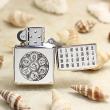 Bật Lửa Zippo Bạc Nguyên Khối Cao Cấp Khắc Phật Bà Quan Âm