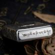 Bật Lửa Zippo Bạc Nguyên Khối Cao Cấp Khắc Lục Tự Đại Minh Chú Armor