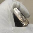 Bật lửa Zippo Bạc Nguyên Khối Cao Cấp Khắc Thần Chú Bản Vỏ Mỏng