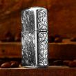 Bật Lửa Zippo Bạc Nguyên Khối Cao Cấp Khắc Tỳ Hưu Năm Mặt Tài Lộc Bản Giới Hạn 99 Chiếc Vỏ Mỏng