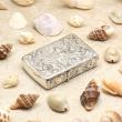 Bật Lửa Zippo Bạc Nguyên Khối Chạm Khắc Họa Tiết Rồng Nguyên Con