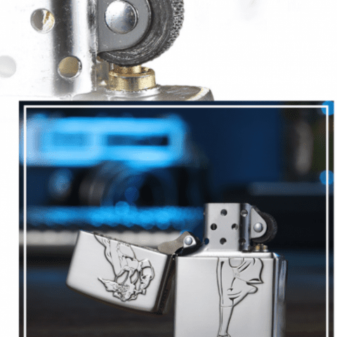 Bật Lửa Zippo Bạc Nguyên Khối Phiên Bản Giới Hạn Cô Gái windy Bản Vỏ Dầy Armor