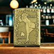 BẬT LỬA ZIPPO BẢN ĐỒNG DÀY KHẮC HÌNH 3D CÔ GÁI WINDY