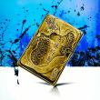 BẬT LỬA ZIPPO  BẢN ĐỒNG KHẮC HÌNH 3D TRIÊU VÂN PHIÊN BẢN 2 SIÊU NÉT
