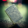 BẬT LỬA ZIPPO BẢN ĐỒNG TRƠN CHÍNH HÃNG KHẮC HÌNH 3D CÁ CHÉP SIÊU SẮC NÉT