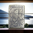 BẬT LỬA ZIPPO BẢN ĐỒNG TRƠN CHÍNH HÃNG KHẮC HÌNH 3D CÁ CHÉP SIÊU SẮC NÉT