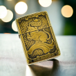 BẬT LỬA ZIPPO BẢN ĐỒNG TRƠN KHẮC HÌNH 3D TUỔI  CHUỘT SIÊU SẮC NÉT