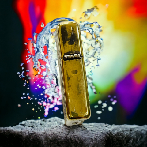 BẬT LỬA ZIPPO BẢN ĐỒNG TRƠN KHẮC HÌNH 3D TUỔI  CHUỘT SIÊU SẮC NÉT