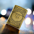 BẬT LỬA ZIPPO BẢN ĐỒNG TRƠN KHẮC HÌNH 3D TUỔI CON KHỈ SIÊU SẮC NÉT