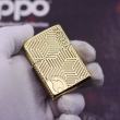 Bật Lửa Zippo Chạm Khắc Họa Tiết Ngọn Lửa Cổ Điển