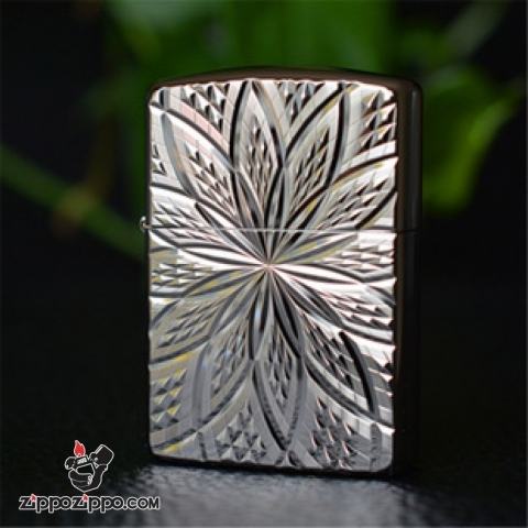 Bật lửa Zippo Chích Hãng phiên bản Amor khắc hoa bạc