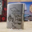 Bật lửa zippo chiến tranh việt nam đời sô ( Sài Gòn)