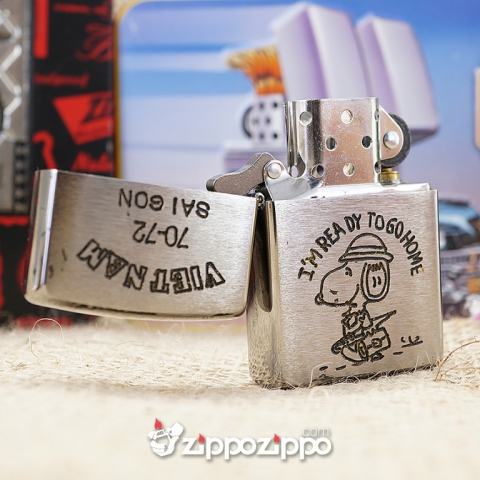 Bật lửa zippo chiến tranh việt nam đời số ( VIETNAM-SAIGON 70-72 )