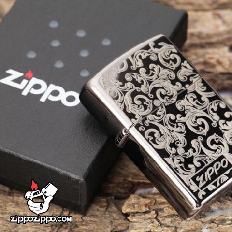 Bật lửa Zippo chính hãng 150 in hoa văn