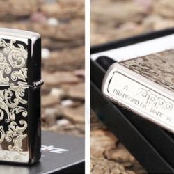 Bật lửa Zippo chính hãng 150 in hoa văn - Mã SP: ZPC0117
