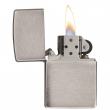 Bật Lửa Zippo Vỏ Dày Đồng Mạ Chrome Xước Ngang - SKU 162 – Zippo Armor Brushed Chrome