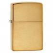Bật Lửa Zippo Vỏ Dày Đồng Vàng Vân Xước Ngang - SKU 168 – Zippo Armor Brushed Brass