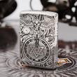 Bật lửa Zippo chính hãng bạc nguyên khối cao cấp khắc thiên thần bản armor