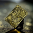 BẬT LỬA ZIPPO CHÍNH HÃNG BẢN ĐỒNG TRƠN AMOR , KHẮC 3D HÌNH CON GÀ TRỐNG