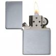 Bật Lửa Zippo 1937 Mạ Chrome Xước Ngang Chặt Góc - SKU 230 – Zippo Vintage Brushed Chrome