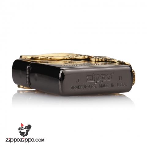 Bật lửa Zippo chính hãng đen phiên bản giới hạn Harley Davidson