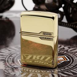 Bật lửa Zippo chính hãng đồng bóng  nhẹ thiết kế cổ điển - Mã SP: ZPC1625