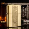 Bật lửa Zippo chính hãng đồng khắc bùa âm dương ngũ hành