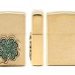 Bật lửa zippo chính hãng đồng khắc cỏ bốn lá