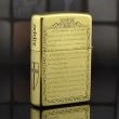 Bật lửa Zippo chính hãng đồng khắc Crusades