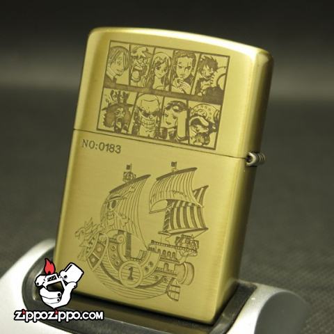 Bật lửa Zippo chính hãng đồng khắc one piece