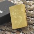Bật lửa Zippo chính hãng đồng khắc rồng mẫu 008