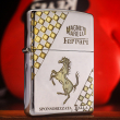Bật lửa Zippo chĩnh hãng động mạ chrome khắc Ferrari