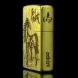 Bật lửa Zippo chính hãng đồng nhẹ khắc mã đáo thành công