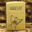 Bật lửa Zippo chính hãng đồng nhẹ khắc ngày của bố vô cùng ý nghĩa