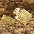 Bật lửa Zippo chính hãng đồng nhẹ phiên bản Luffy One Piece
