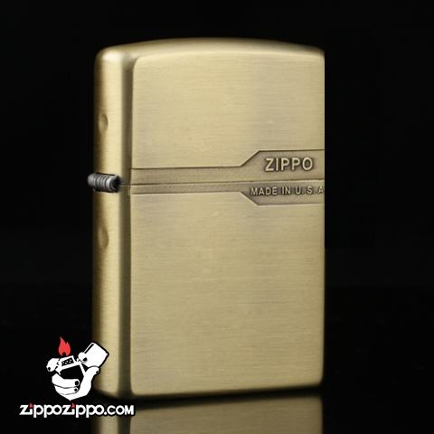 Bật lửa Zippo chính hãng đồng nhẹ thiết kế cổ điển