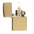 Bật Lửa Zippo Đồng Vàng Trơn Bóng - SKU 254B – Zippo High Polished Brass