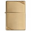 Bật Lửa Zippo 1937 Đồng Vàng Trơn Bóng Chặt Góc - SKU 270 – Zippo Vintage High Polish Brass