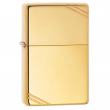 Bật Lửa Zippo 1937 Đồng Vàng Trơn Bóng Chặt Góc - SKU 270 – Zippo Vintage High Polish Brass