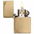 Bật Lửa Zippo 1937 Đồng Vàng Trơn Bóng Chặt Góc - SKU 270 – Zippo Vintage High Polish Brass