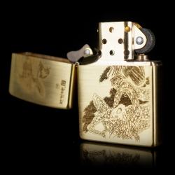 Bật lửa zippo chính hãng hình chim đại bàng dũng mạnh - Mã SP: ZPC0140