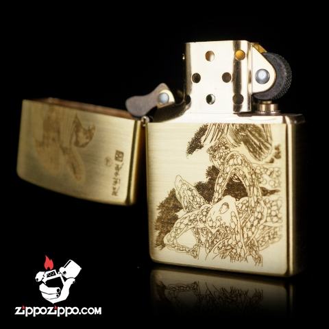 Bật lửa zippo chính hãng hình chim đại bàng dũng mạnh