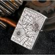 Bật Lửa Zippo Chính Hãng Khắc Bản Đồ Và La Bàn Mạ Antique Silver
