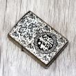 Bật Lửa Zippo Chính Hãng Khắc Hoa Văn Chữ Hỷ Đen Bóng