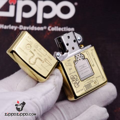Bật lửa Zippo Chính Hãng Khắc Mô hình Zippo Sang Trọng Bản Amor