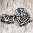 Bật Lửa Zippo Chính Hãng Khắc Thiên Thần Đen Bóng