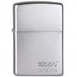 Bật Lửa Zippo Mạ Chrome Ánh Satin - Logo Zippo SKU 205ZL – Zippo Satin Chrome Zippo Logo